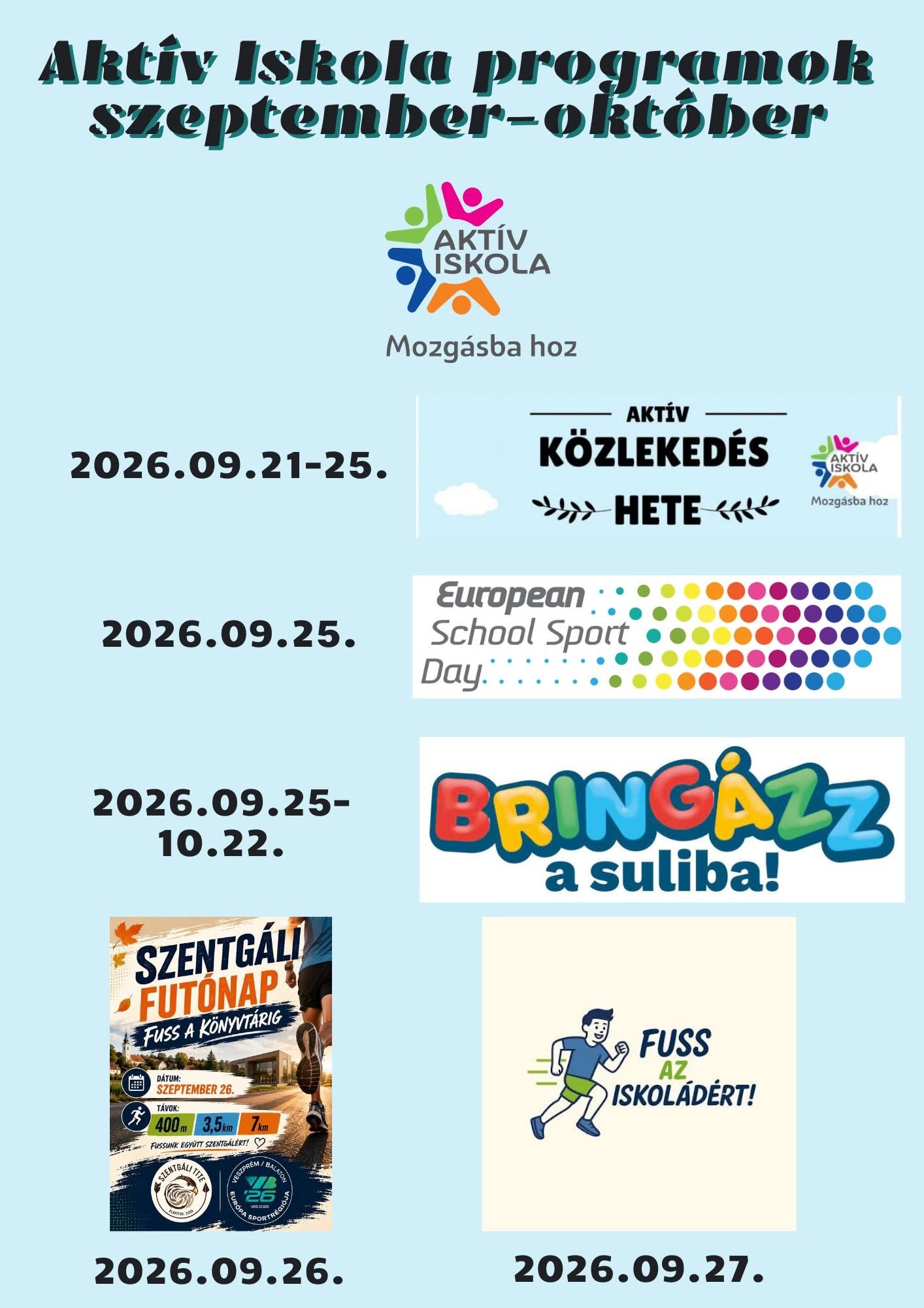 aktiv iskola programok